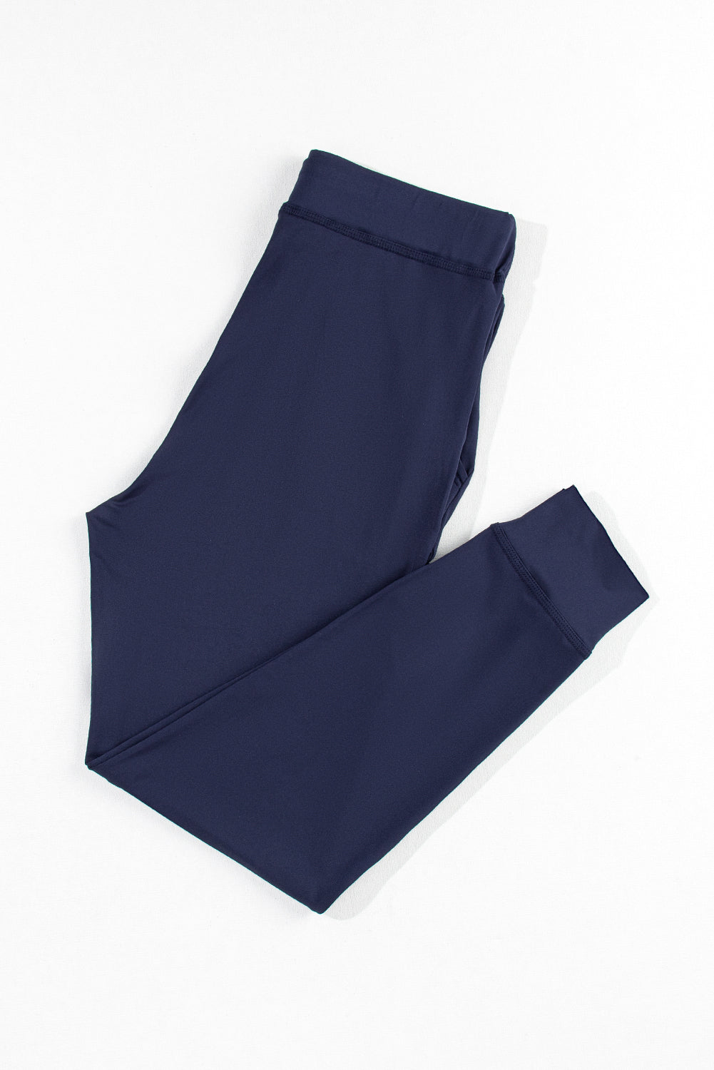 Blue Drawstring Waist Pocketed Joggers